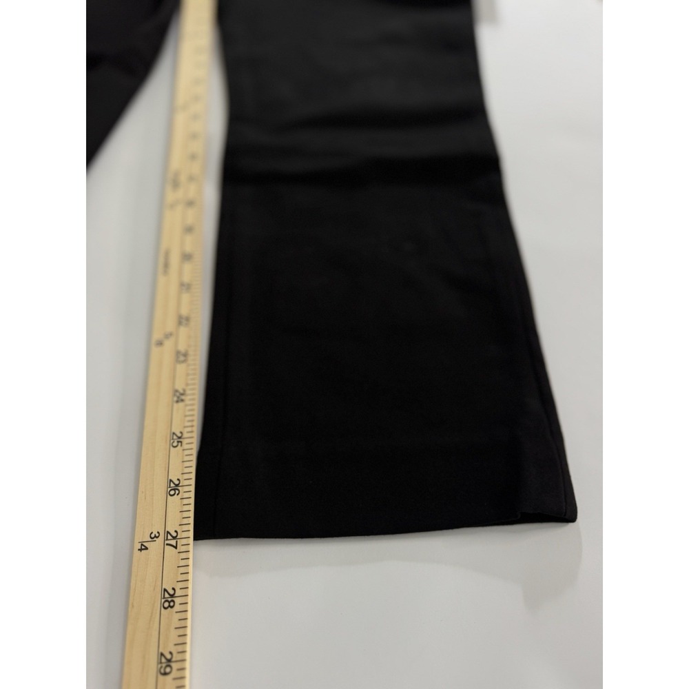 Quince Women Ultra-Stretch Ponte Straight Leg Mariner Pants Black Size XL NWT - Picture 6 of 12